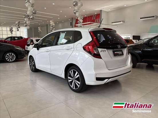 Honda Fit Hatch 2020 Automatico 1.5 EX 57.812 Branco Cinza Flex